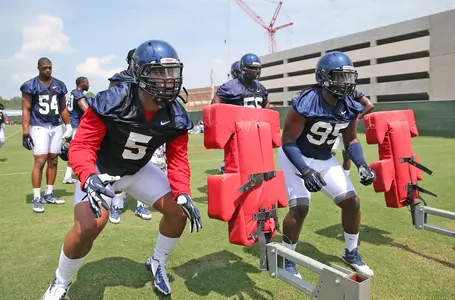 Sophomore defensive tackle Robert Nkemdiche has had a strong fall camp thus far.