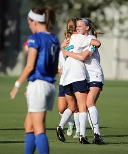 Gretchen Harknett scored her second goal of the season against Arkansas on Thursday.