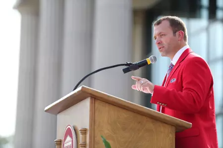 Athletics Director Ross Bjork
