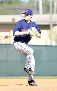 Junior Christian Trent threw two innings Saturday without allowing a hit, walk or run, and struck out three batters.