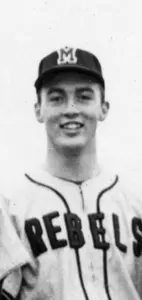 Cecil Burford tossed a no-hitter against Vanderbilt in 1956.