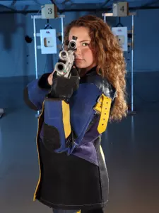 Randi Loudin has a personal best 570 in smallbore.