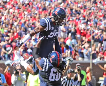 Cody Core, Justin Bell and the rest of the Ole Miss seniors will be honored during pregame ceremonies today. (photo by Joshua McCoy)