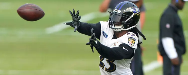 Kendrick Lewis of the Baltimore Ravens