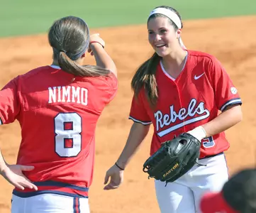 Miranda Strother was one of three Rebels named to the All-Tournament Team.