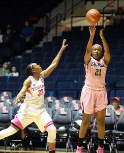 Ole Miss will host Kentucky in the seventh annual Tickled Pink at the Tad Pad Game on Feb. 23.