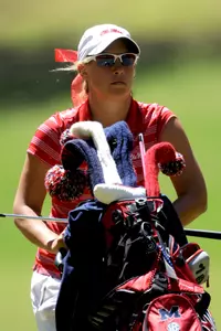 Schiavone fired her career low in route to her first collegiate win Tuesday in the Samford Intercollegiate