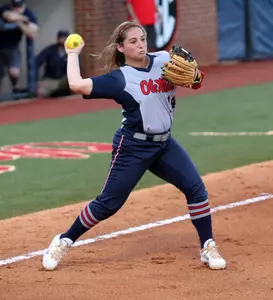 Allison Brown hit her fourth home run of the season in the series opener at Arkansas.