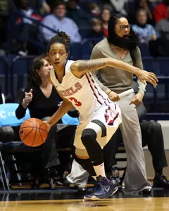 A'Queen Hayes and Tia Faleru earned All-SEC honors it was announced today by the league office.