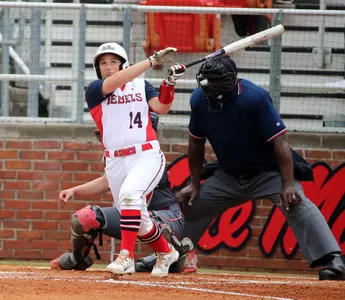 Allison Brown hit a grand slam in the game one win over Alcorn State.