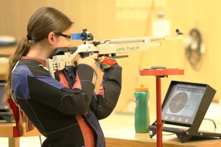 Jessica Haig at the U.S. Junior Olympics (Photo by NJOSC)