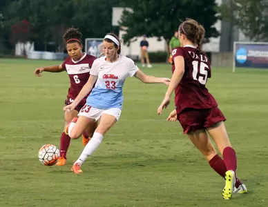 Kizer scores the game-winning goal vs. Little Rock, Sept. 6