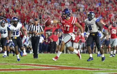 Senior tight end Evan Engram (Photo by Matt Bush - USA TODAY Sports