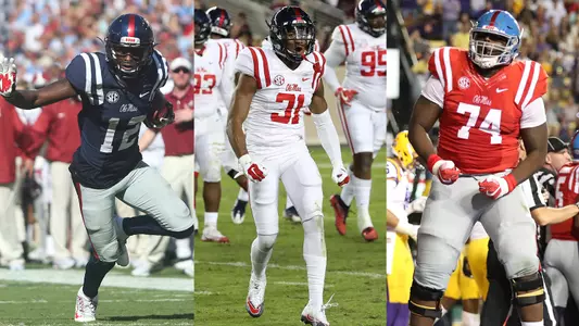 (L-R): Van Jefferson, Jaylon Jones and Greg Little