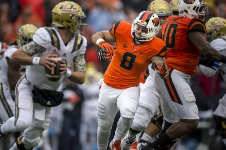 Rommel Mageo (photo courtesy of Karl Maasdam/Oregon State Athletics)