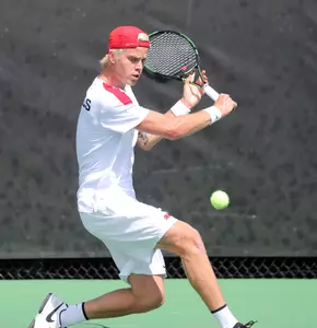 Gustav Hansson clinched the Rebels 5-2 win at Vanderbilt.