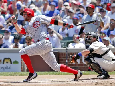 Former Rebel and current Cincinnati Reds shortstop Zack Cozart (Photo by USA Today Sports)