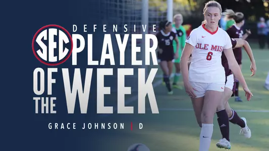 Grace Johnson - SEC Defensive Player of the Week