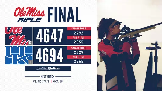 Rifle Final vs Kentucky