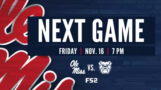 Ole Miss vs. Butler Game graphic