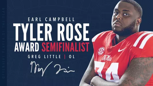 Greg Little - Tyler Rose Award Semifinalist