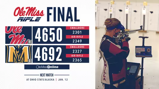 Rifle Final Score vs Murray State, 11/17/18