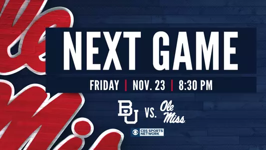 Men's Hoops vs. Baylor graphic