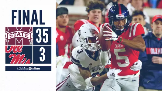 2018 Egg Bowl Final Score Graphic