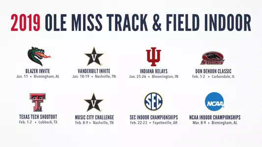 2019 Indoor Schedule