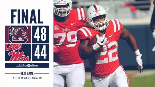 South Carolina Final Score Graphic