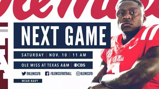 Next game vs. Texas A&M
