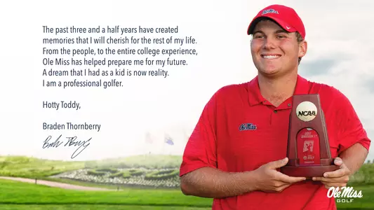 Braden Thornberry Pro Announcement