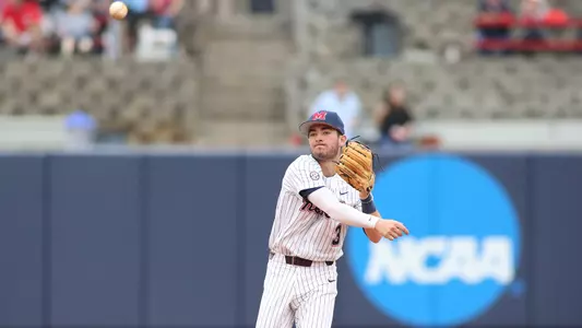Ole Miss Baseball vs Tulane on February 23rd, 2018 in O-U Stadium Swayze Field at Ole Miss in Oxford, MS.Anthony Servideo, IF, Jupiter, Fla.Photo by Cameron Brooks/Ole Miss AthleticsInstagram and Twitter: @OleMissPixBuy Photos at RebelWallArt.com