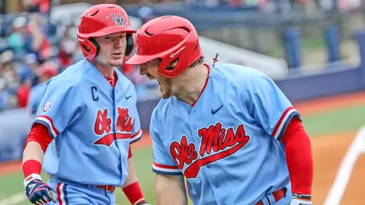 Ole Miss Baseball vs Tulane on February 25th, 2018 in Oxford, MS.Thomas Dillard, C/OF, Oxford, Miss.Photo by Joshua McCoy/Ole Miss AthleticsInstagram and Twitter: @OleMissPixBuy Photos at RebelWallArt.com