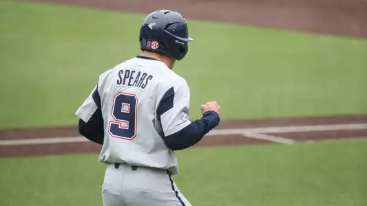 Ole Miss Baseball at Vanderbilt on April 15th, 2018 in Nashville, TN.Michael Spears, OF, Winter Park, Fla.Photo by Joshua McCoy/Ole Miss Athletics