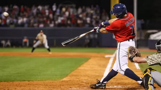 Ole Miss Baseball vs Southern Mississippi on March 27th, 2018 at Swayze Field in Oxford, MS.Jacob Adams, IF, Conway, Ark.Photo by Joshua McCoy/Ole Miss AthleticsInstagram and Twitter: @OleMissPixBuy Photos at RebelWallArt.com