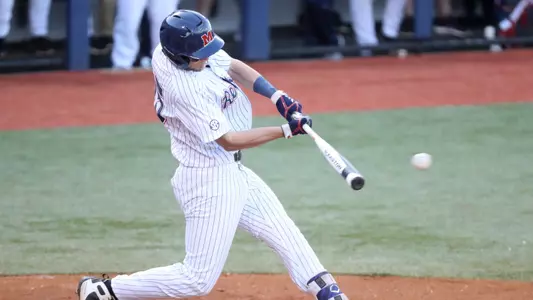Ole Miss Baseball vs Arkansas on March 30th, 2018 at Swayze Field in Oxford, MS.Grae Kessinger, IF, Oxford, Miss.Photo by Joshua McCoy/Ole Miss AthleticsInstagram and Twitter: @OleMissPixBuy Photos at RebelWallArt.com