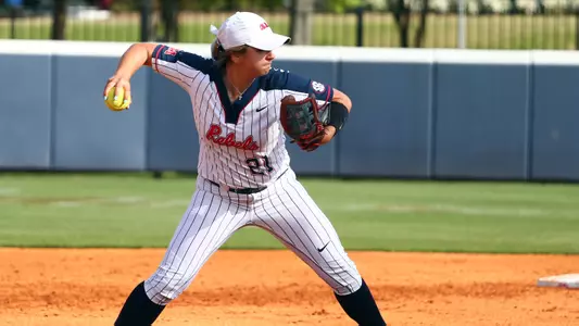 Ole Miss Softball vs Alcorn State in a double header in Oxford, MS on April 24th, 2018.Amanda Roth, 3B, Carrollton, TexasPhoto by Petre Thomas/Ole Miss Athletics Instagram and Twitter: @OleMissPix Buy Photos at RebelWallArt.com