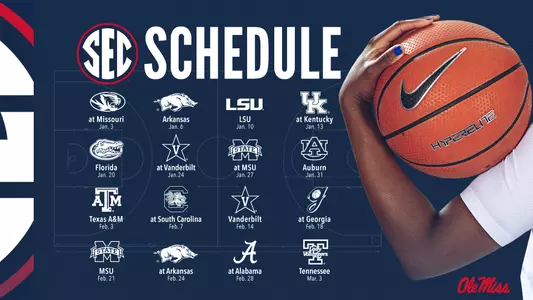 2019 WBB SEC Schedule