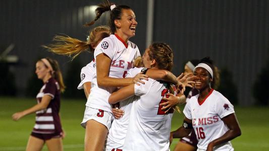 Ole Miss Soccer vs Texas A&M in Oxford, Miss  on September 28, 2018.Photo by Petre Thomas/Ole Miss Athletics Instagram and Twitter: @OleMissPix Buy Photos at RebelWallArt.com