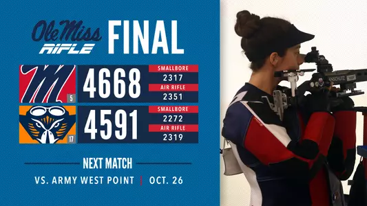 Rifle Final Score vs. UT Martin