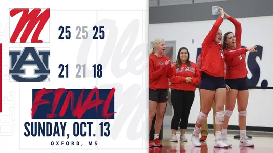 VB Final Score vs Auburn