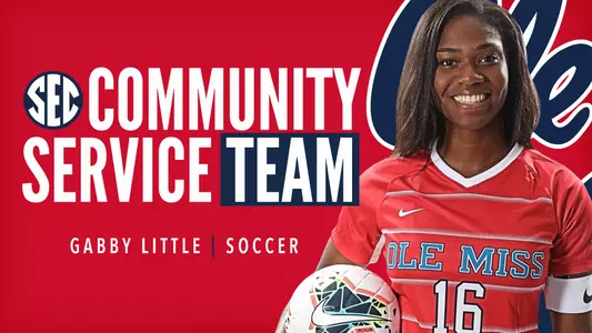 Gabby Little SEC Community Service Team
