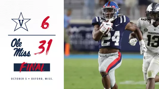 Final Score Graphic vs. Vanderbilt