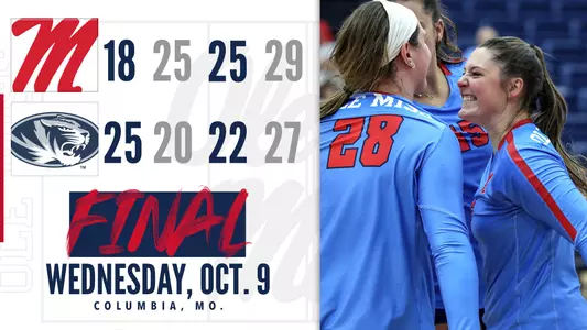 VB Final Score at Missouri