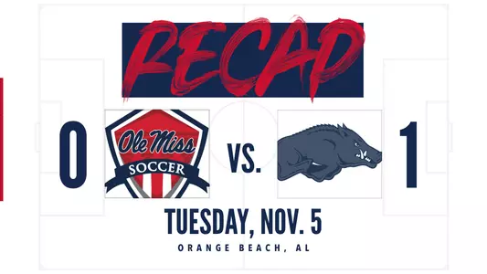 SEC Tournament - Arkansas Final Score Graphic