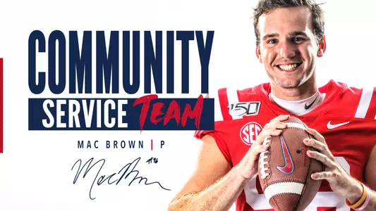 Mac Brown - SEC Community Service Team - Story