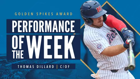 Dillard Golden Spikes POTW