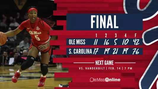 WBB Final Score vs SC