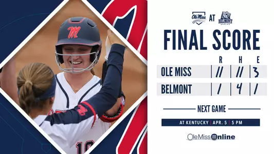 Belmont Final Score Graphic